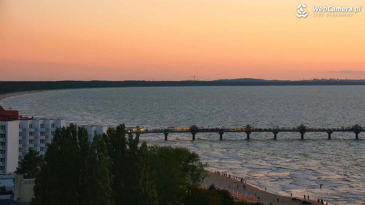 MIĘDZYZDROJE - widok panoramiczny - 01 sierpień 2026, 21:07