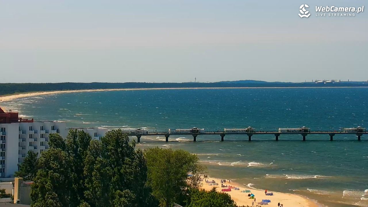 MIĘDZYZDROJE - widok panoramiczny - 13 czerwiec 2025, 13:20