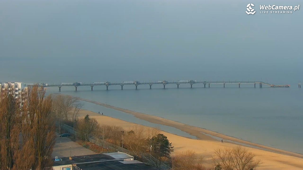 MIĘDZYZDROJE - widok panoramiczny - 16 marzec 2026, 08:25