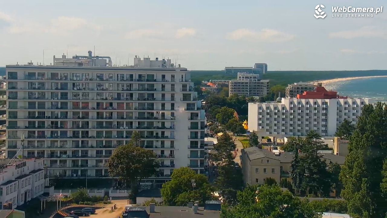 MIĘDZYZDROJE - widok panoramiczny - 31 lipiec 2026, 12:29