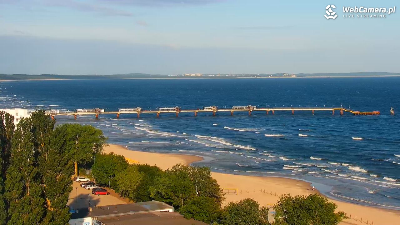 MIĘDZYZDROJE - widok panoramiczny - 24 czerwiec 2025, 06:52