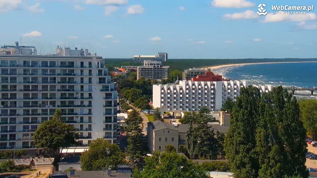 MIĘDZYZDROJE - widok panoramiczny - 20 czerwiec 2025, 11:26