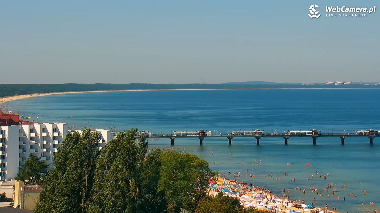 MIĘDZYZDROJE - widok panoramiczny - 30 lipiec 2026, 10:46