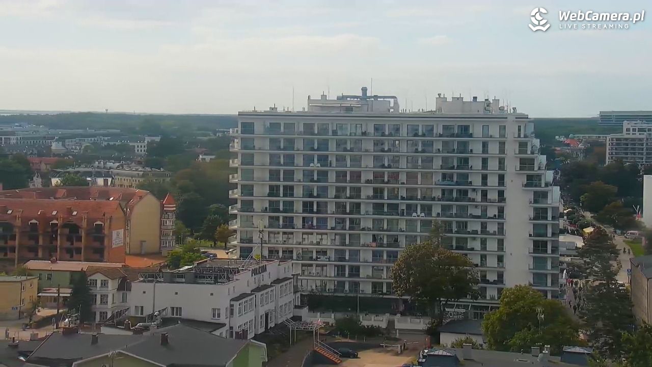 MIĘDZYZDROJE - widok panoramiczny - 14 wresień 2026, 13:15
