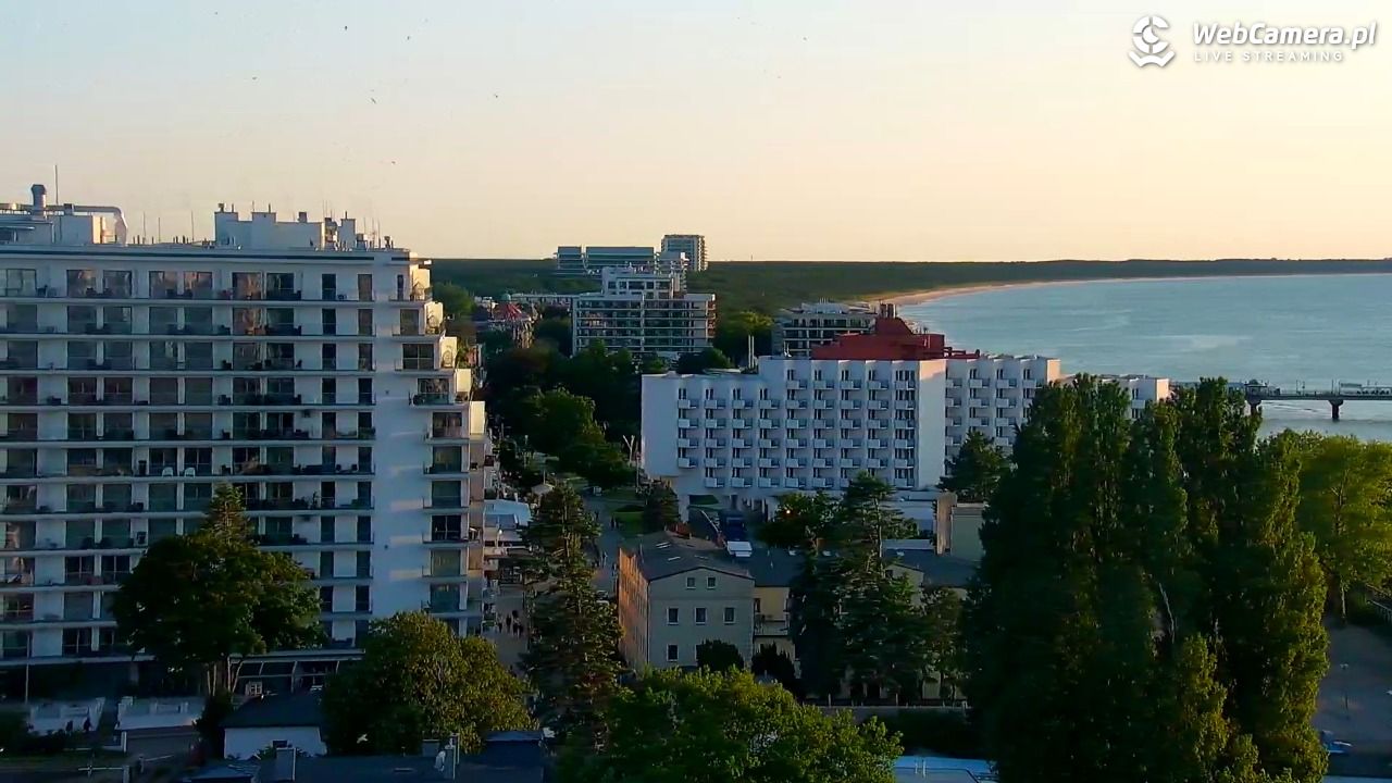 MIĘDZYZDROJE - widok panoramiczny - 12 czerwiec 2025, 20:24