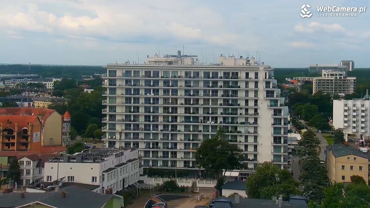 MIĘDZYZDROJE - widok panoramiczny - 24 czerwiec 2025, 09:57