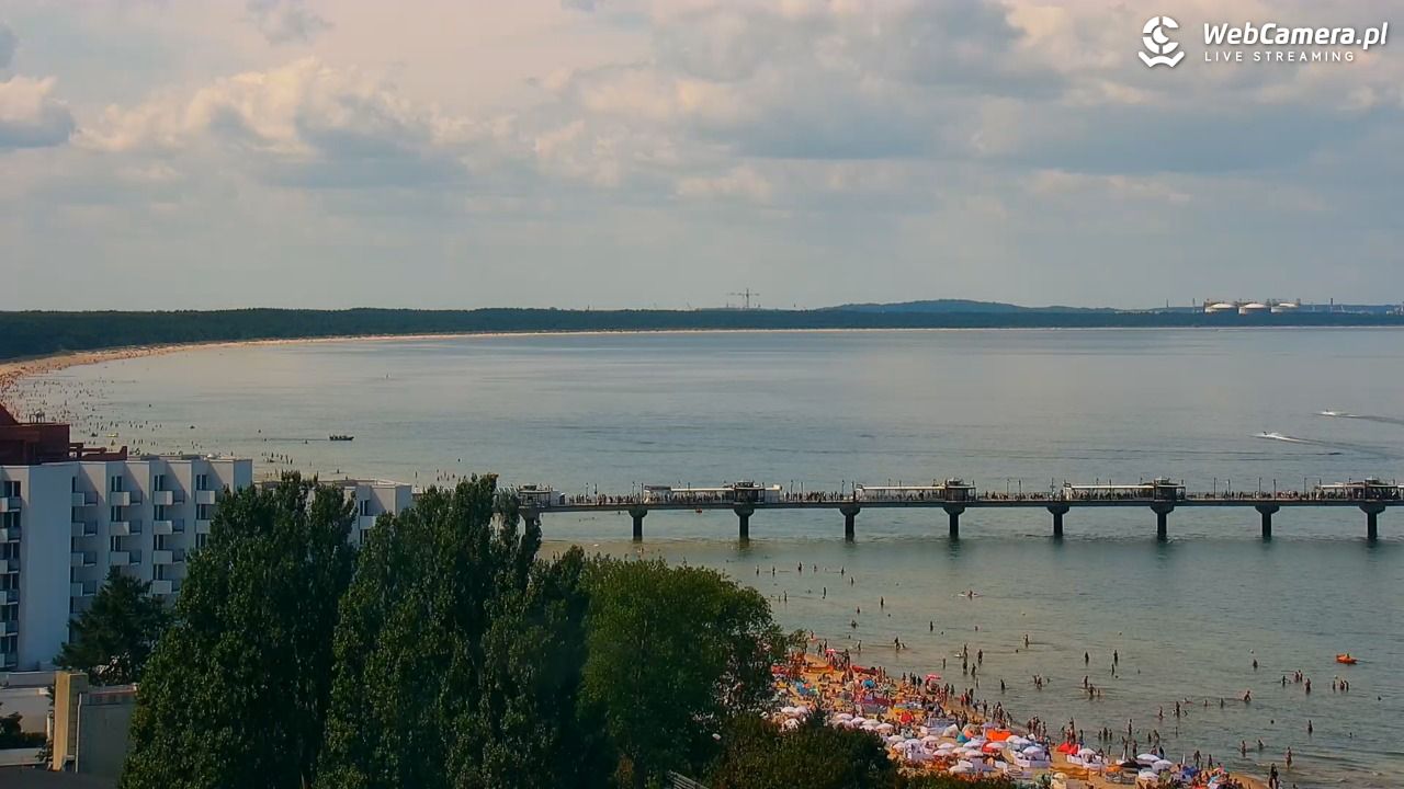 MIĘDZYZDROJE - widok panoramiczny - 02 sierpień 2026, 12:28
