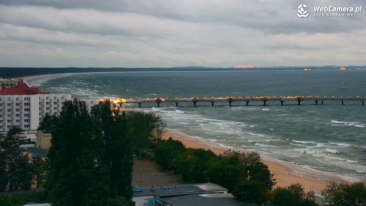 MIĘDZYZDROJE - widok panoramiczny - 14 czerwiec 2026, 21:41