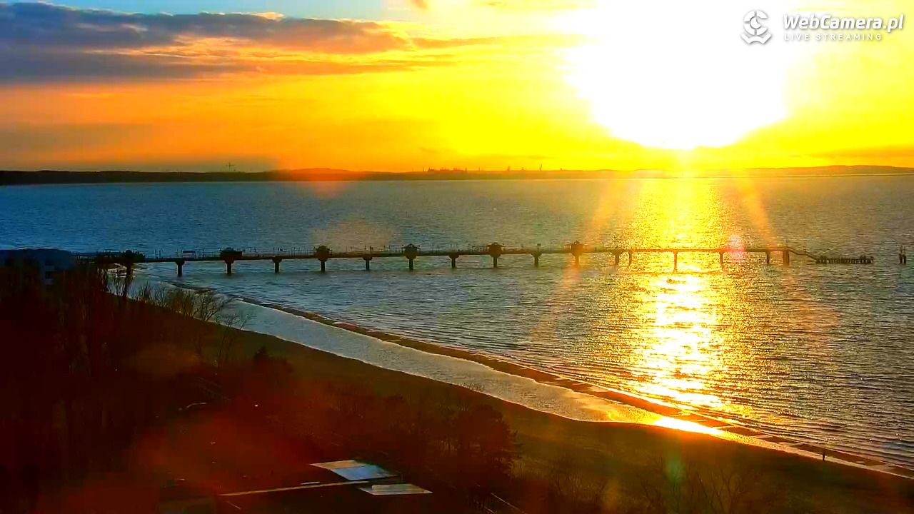 MIĘDZYZDROJE - widok panoramiczny - 16 marzec 2026, 17:40