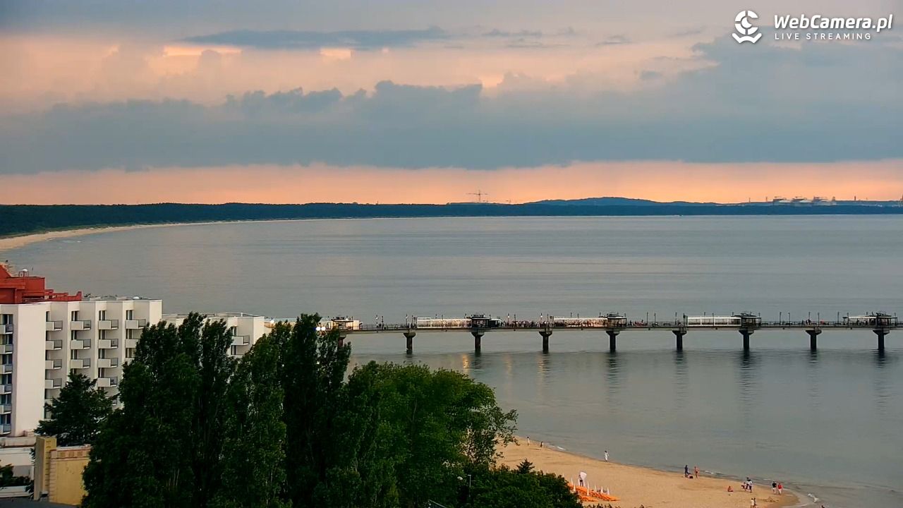 MIĘDZYZDROJE - widok panoramiczny - 26 czerwiec 2025, 20:23