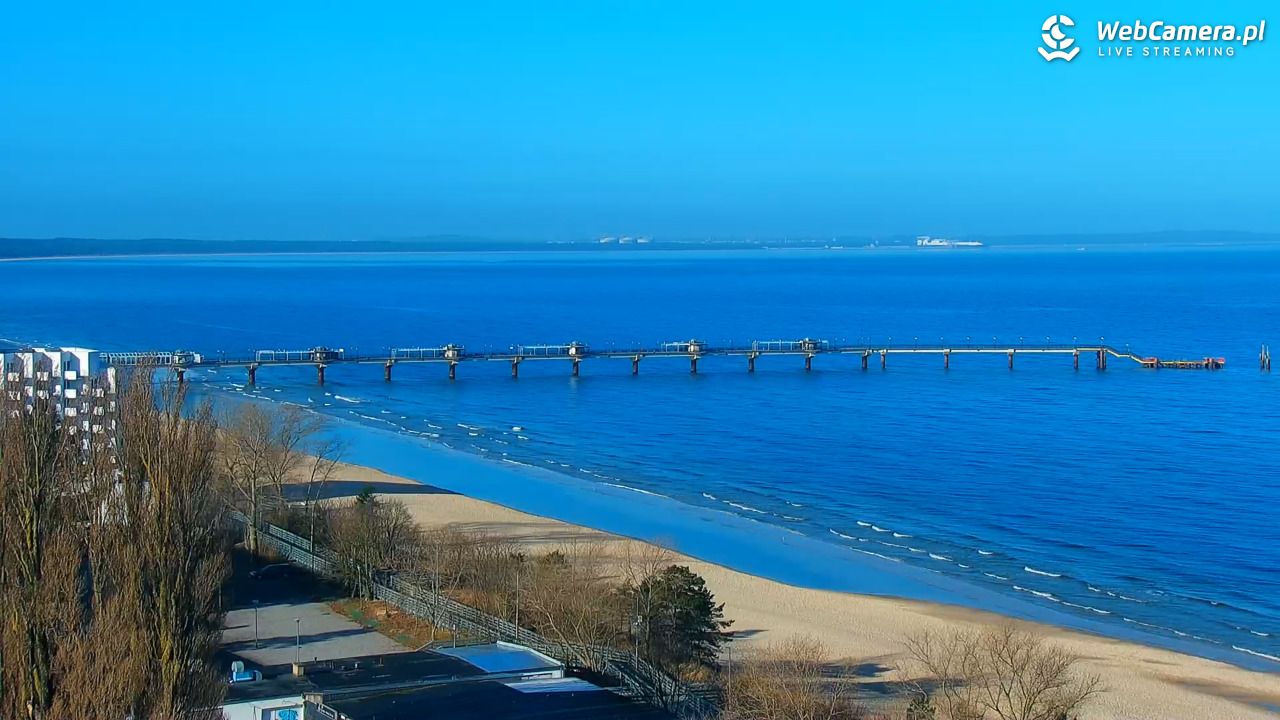 MIĘDZYZDROJE - widok panoramiczny - 17 marzec 2026, 08:49