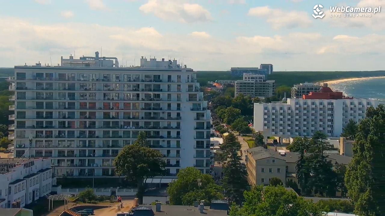 MIĘDZYZDROJE - widok panoramiczny - 29 czerwiec 2025, 13:04