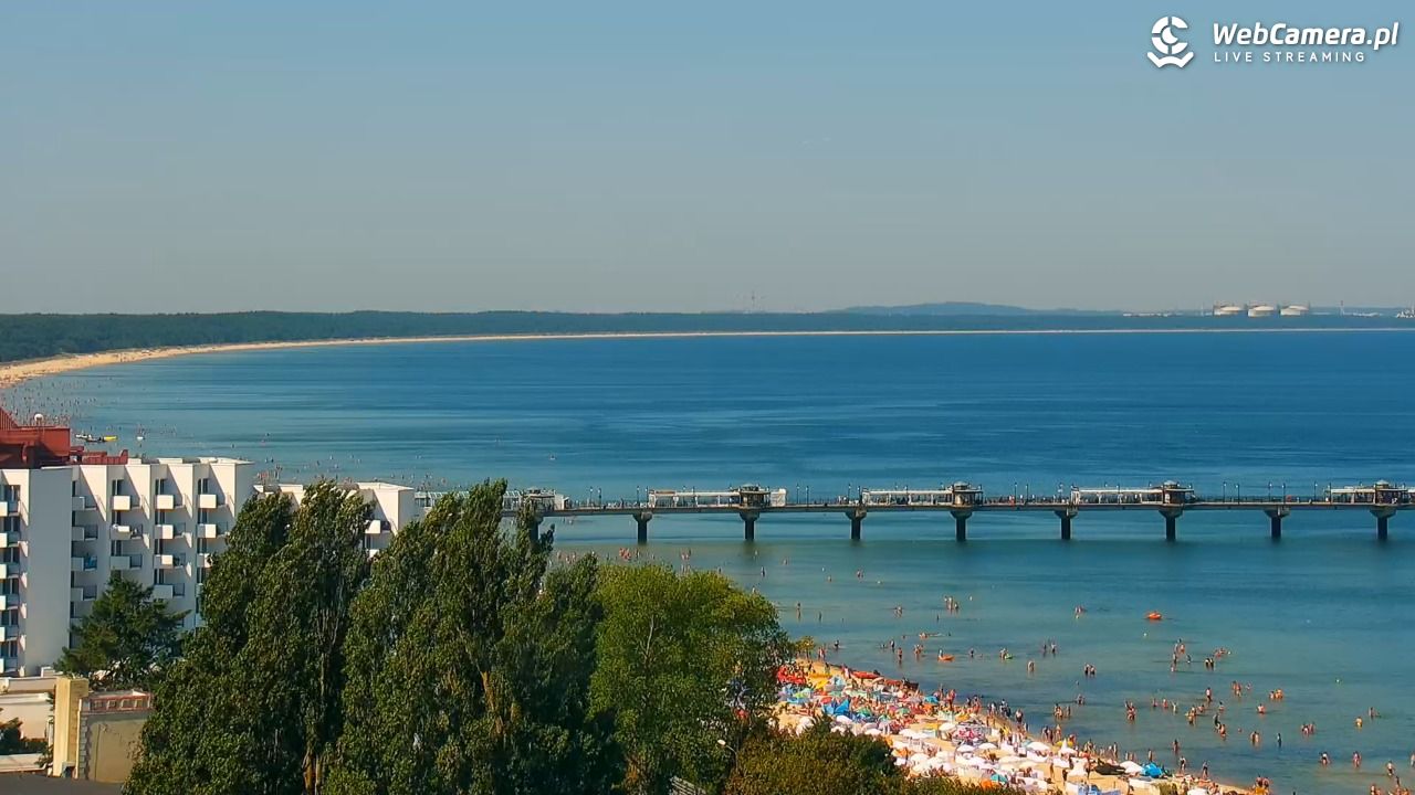 MIĘDZYZDROJE - widok panoramiczny - 30 lipiec 2026, 10:46
