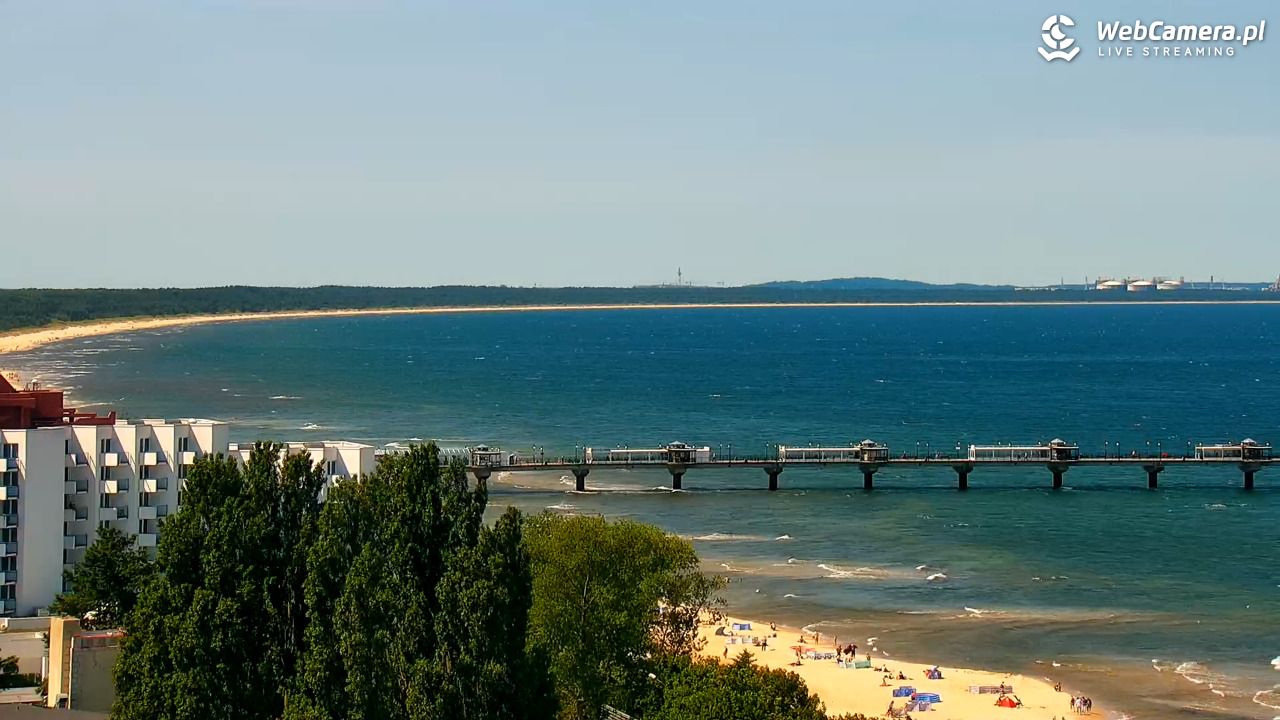 MIĘDZYZDROJE - widok panoramiczny - 13 czerwiec 2025, 11:40
