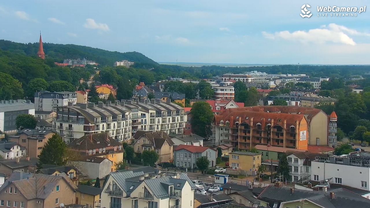 MIĘDZYZDROJE - widok panoramiczny - 23 czerwiec 2025, 18:13