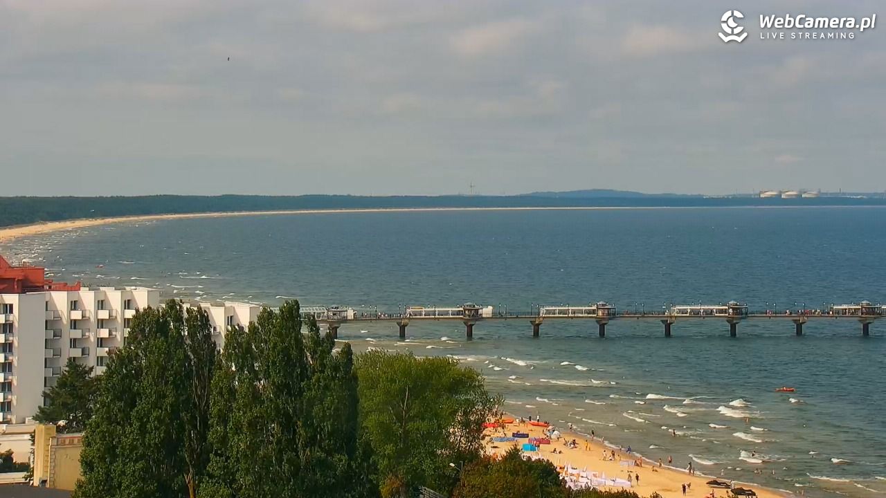 MIĘDZYZDROJE - widok panoramiczny - 31 lipiec 2026, 10:28