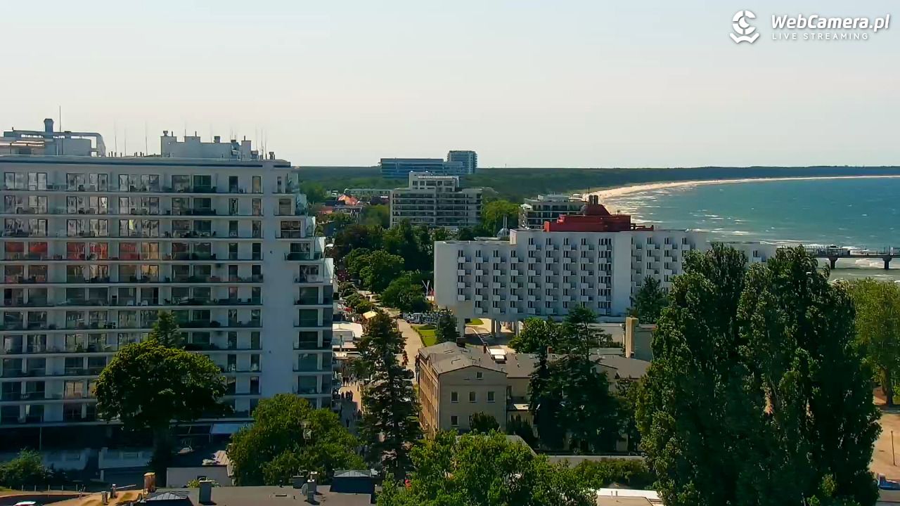 MIĘDZYZDROJE - widok panoramiczny - 13 czerwiec 2025, 13:58