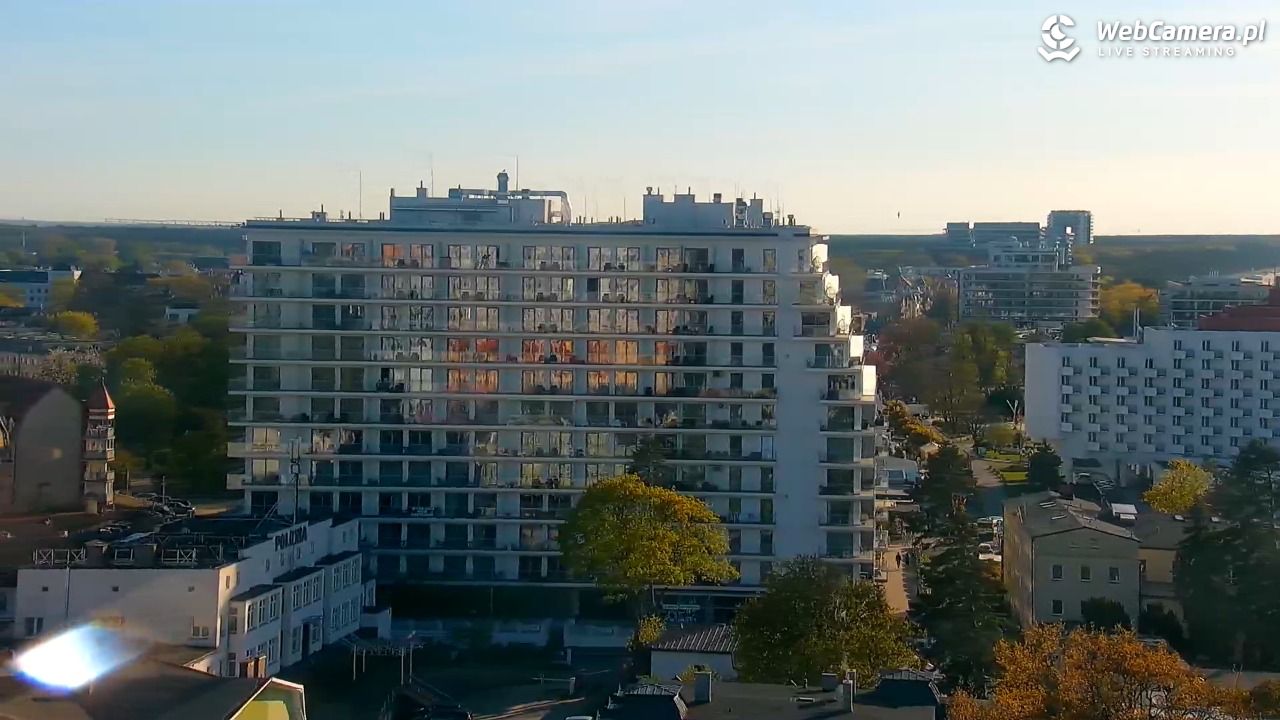 MIĘDZYZDROJE - widok panoramiczny - 30 kwiecień 2026, 18:07