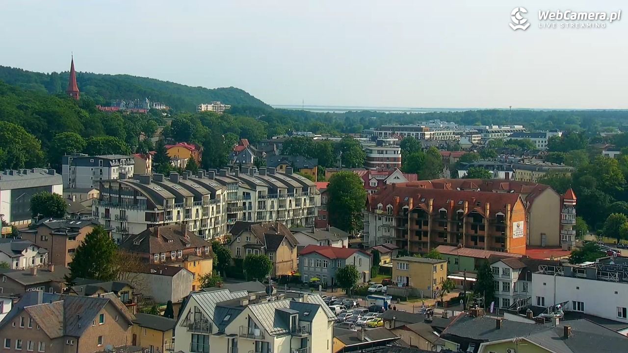 MIĘDZYZDROJE - widok panoramiczny - 22 czerwiec 2025, 17:20