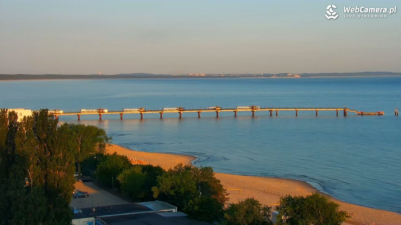MIĘDZYZDROJE - widok panoramiczny - 21 czerwiec 2025, 05:20