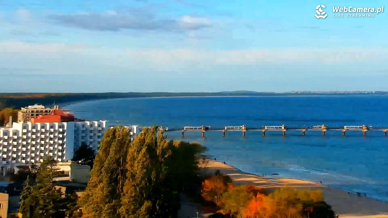 MIĘDZYZDROJE - widok panoramiczny - 25 październik 2025, 09:23