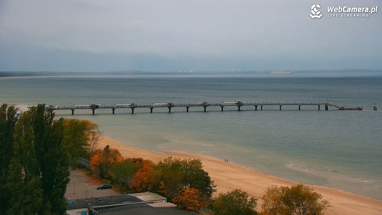 MIĘDZYZDROJE - widok panoramiczny - 24 październik 2025, 08:00