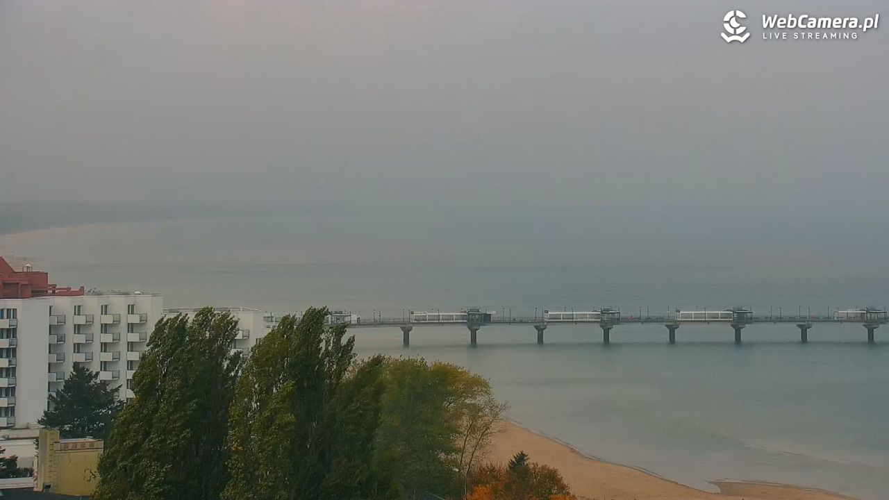 MIĘDZYZDROJE - widok panoramiczny - 23 październik 2025, 08:09