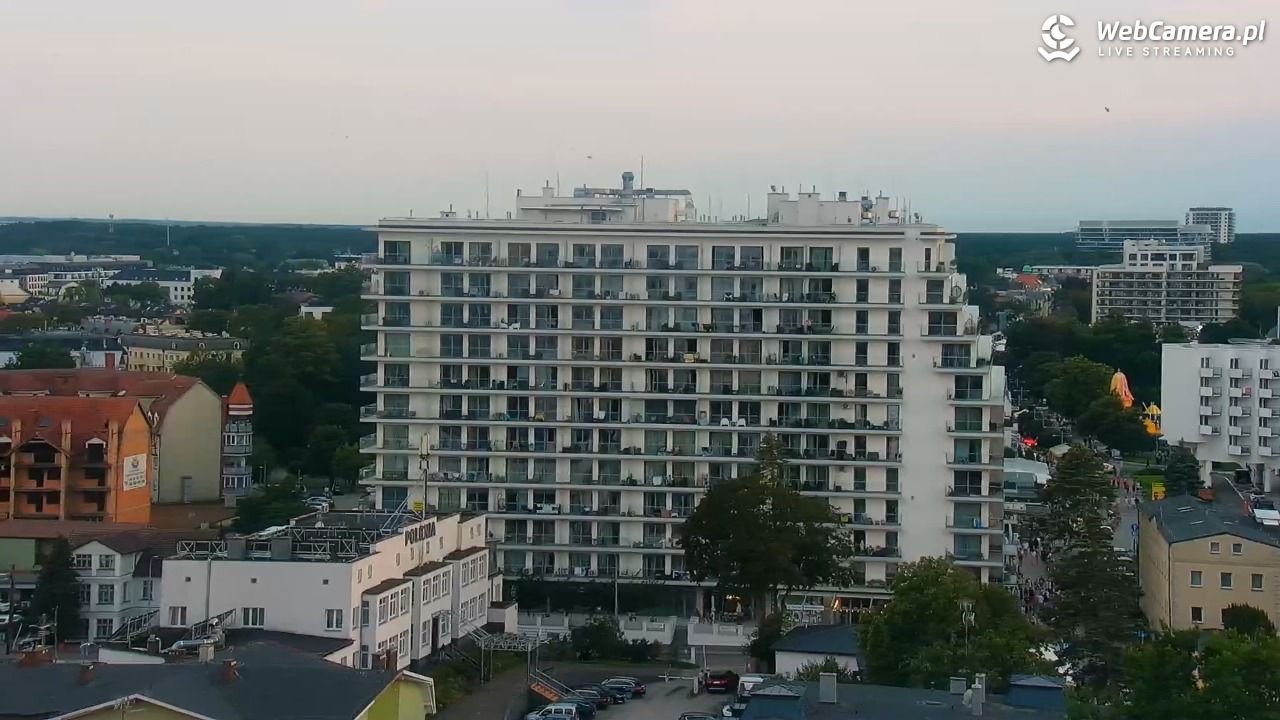 MIĘDZYZDROJE - widok panoramiczny - 31 lipiec 2026, 20:14