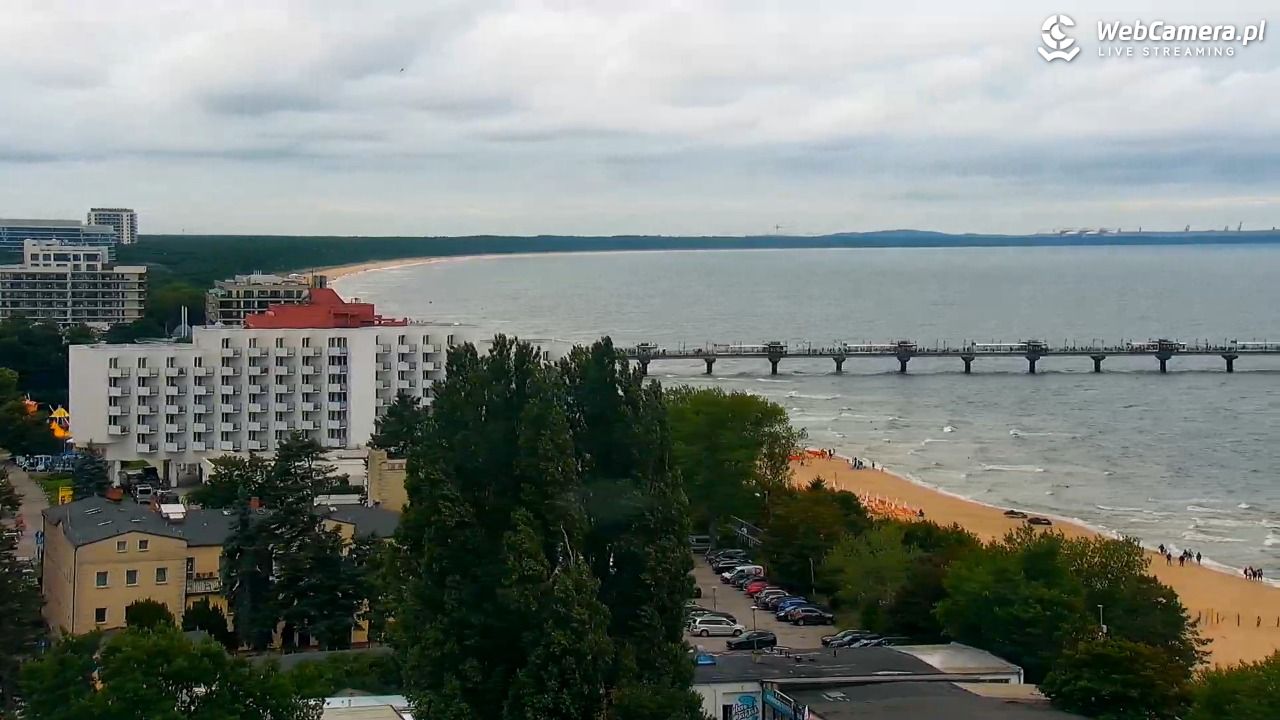 MIĘDZYZDROJE - widok panoramiczny - 01 sierpień 2026, 10:54