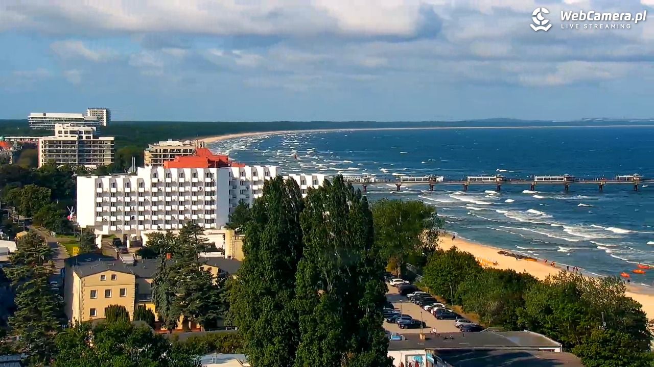 MIĘDZYZDROJE - widok panoramiczny - 10 sierpień 2025, 09:36