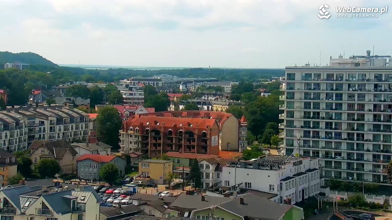 MIĘDZYZDROJE - widok panoramiczny - 31 lipiec 2026, 11:55