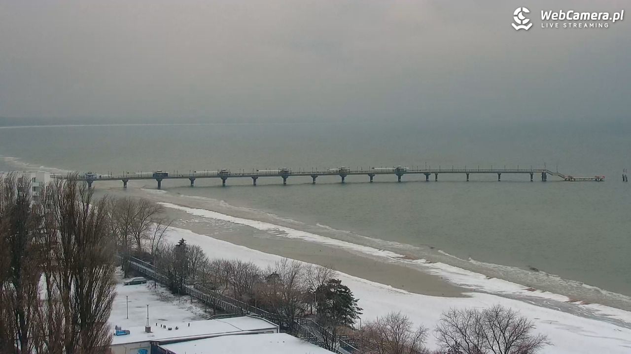 MIĘDZYZDROJE - widok panoramiczny - 28 styczeń 2026, 08:50