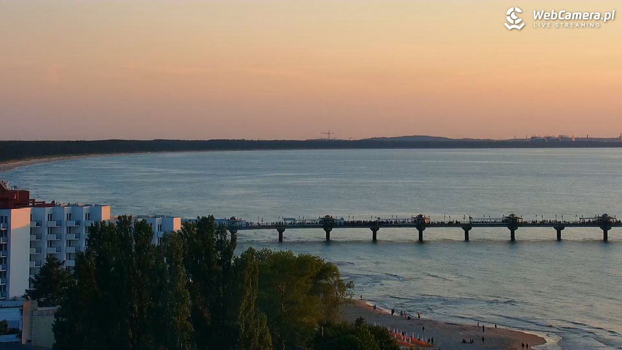 MIĘDZYZDROJE - widok panoramiczny - 20 czerwiec 2025, 21:14