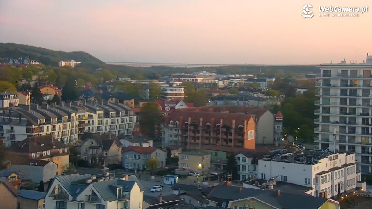 MIĘDZYZDROJE - widok panoramiczny - 30 kwiecień 2026, 20:45