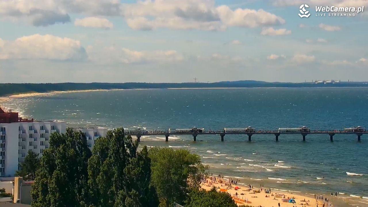 MIĘDZYZDROJE - widok panoramiczny - 29 czerwiec 2025, 13:07