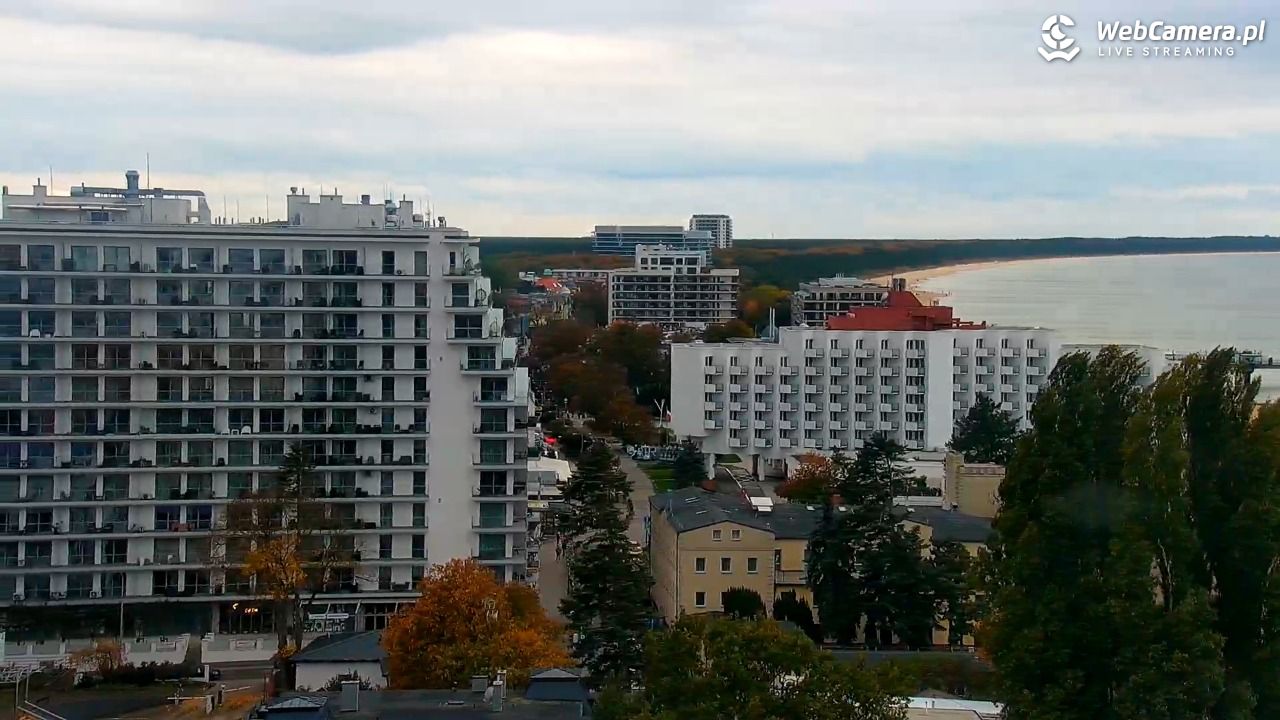 MIĘDZYZDROJE - widok panoramiczny - 25 październik 2025, 15:47