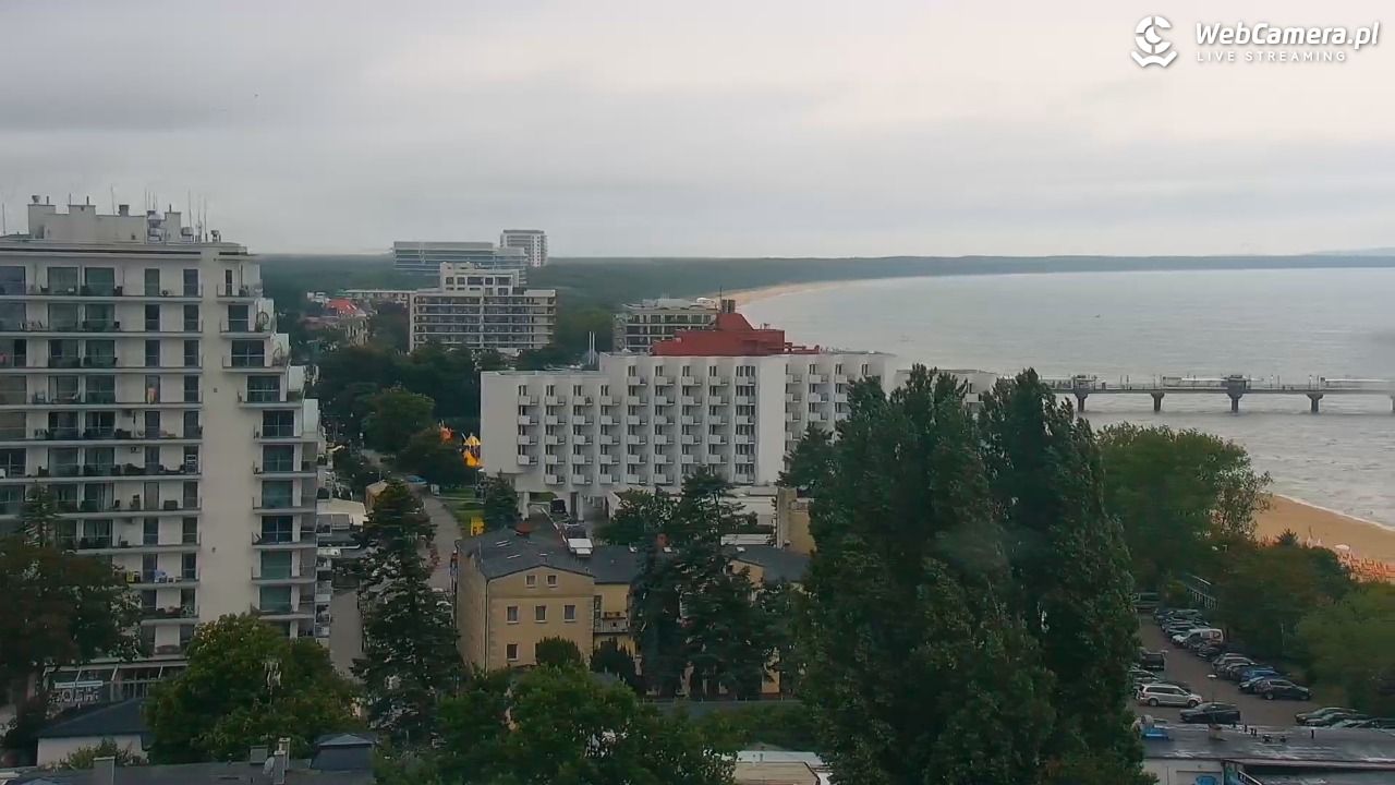 MIĘDZYZDROJE - widok panoramiczny - 01 sierpień 2026, 07:25