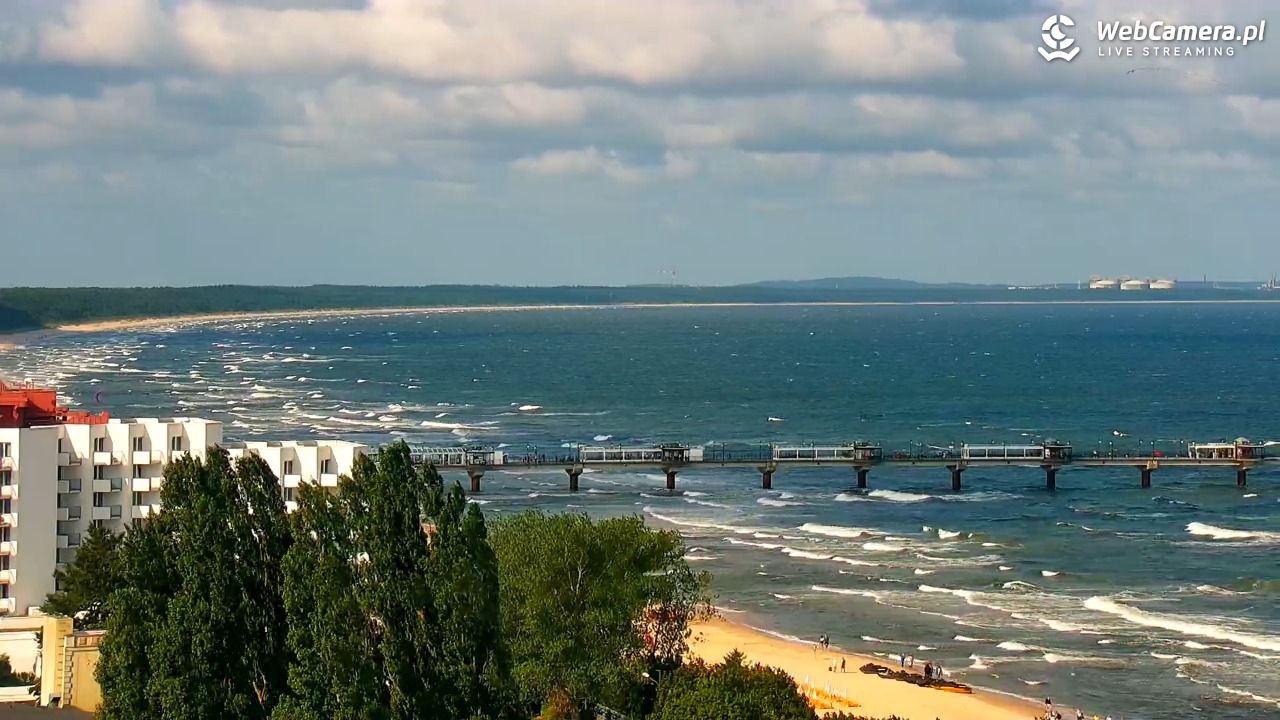 MIĘDZYZDROJE - widok panoramiczny - 10 sierpień 2025, 09:46
