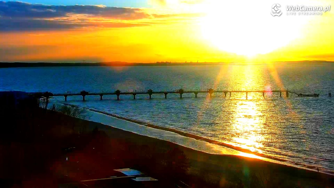 MIĘDZYZDROJE - widok panoramiczny - 16 marzec 2026, 17:40