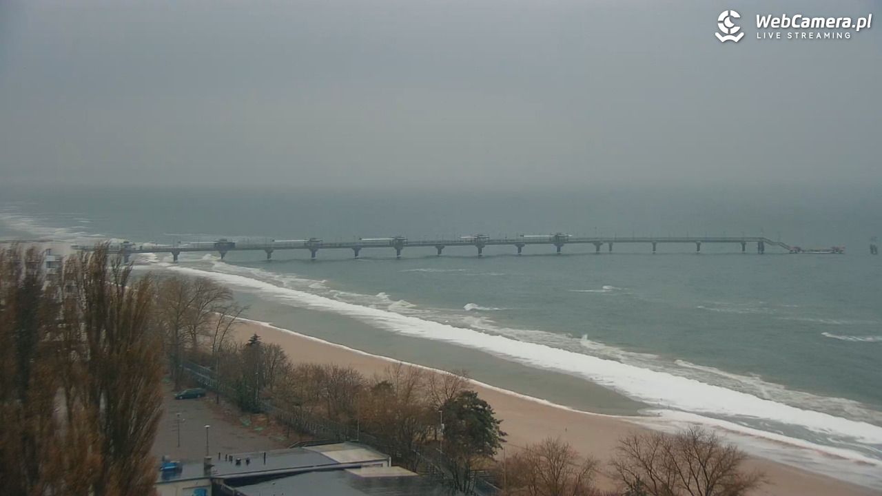 MIĘDZYZDROJE - widok panoramiczny - 26 styczeń 2026, 08:50