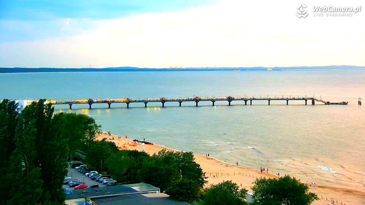 MIĘDZYZDROJE - widok panoramiczny - 09 sierpień 2025, 20:55