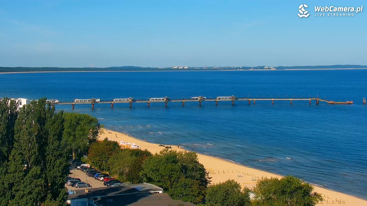 MIĘDZYZDROJE - widok panoramiczny - 02 sierpień 2026, 08:50