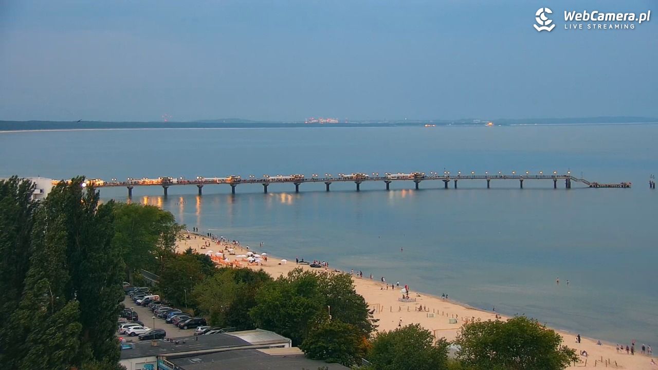 MIĘDZYZDROJE - widok panoramiczny - 30 lipiec 2026, 21:04