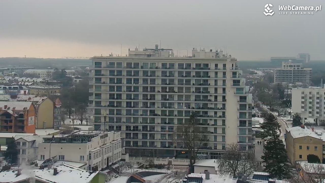 MIĘDZYZDROJE - widok panoramiczny - 28 styczeń 2026, 10:34