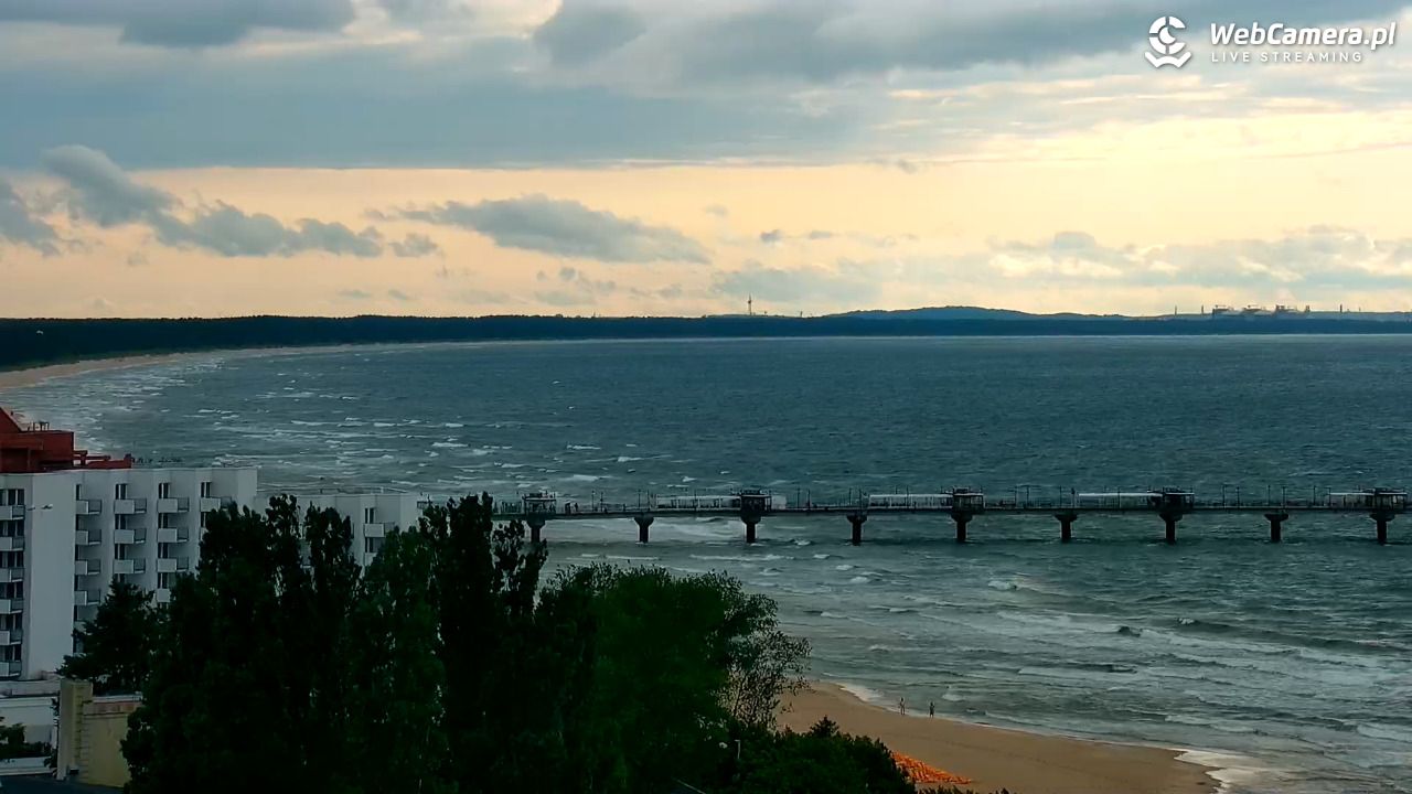 MIĘDZYZDROJE - widok panoramiczny - 23 czerwiec 2025, 18:01