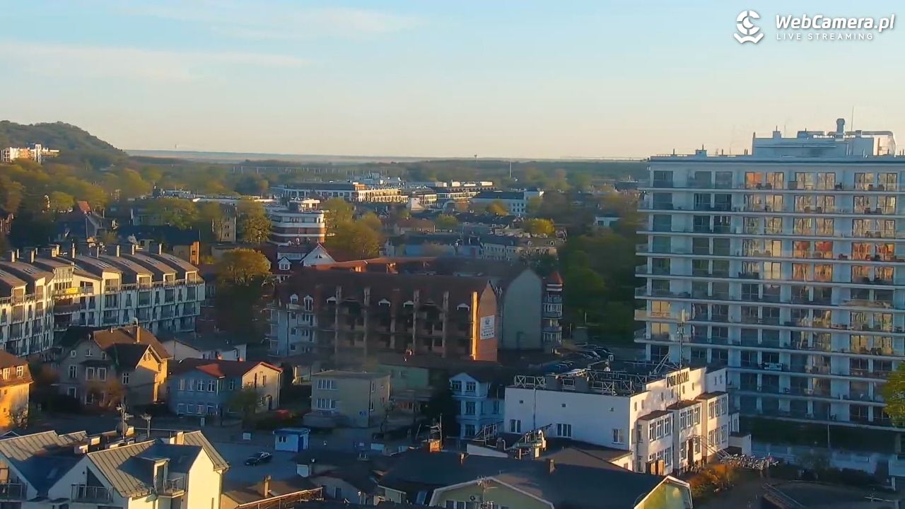MIĘDZYZDROJE - widok panoramiczny - 30 kwiecień 2026, 19:31