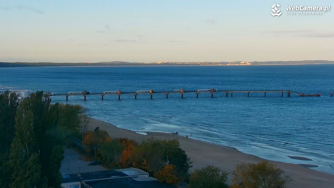 MIĘDZYZDROJE - widok panoramiczny - 26 październik 2025, 07:57
