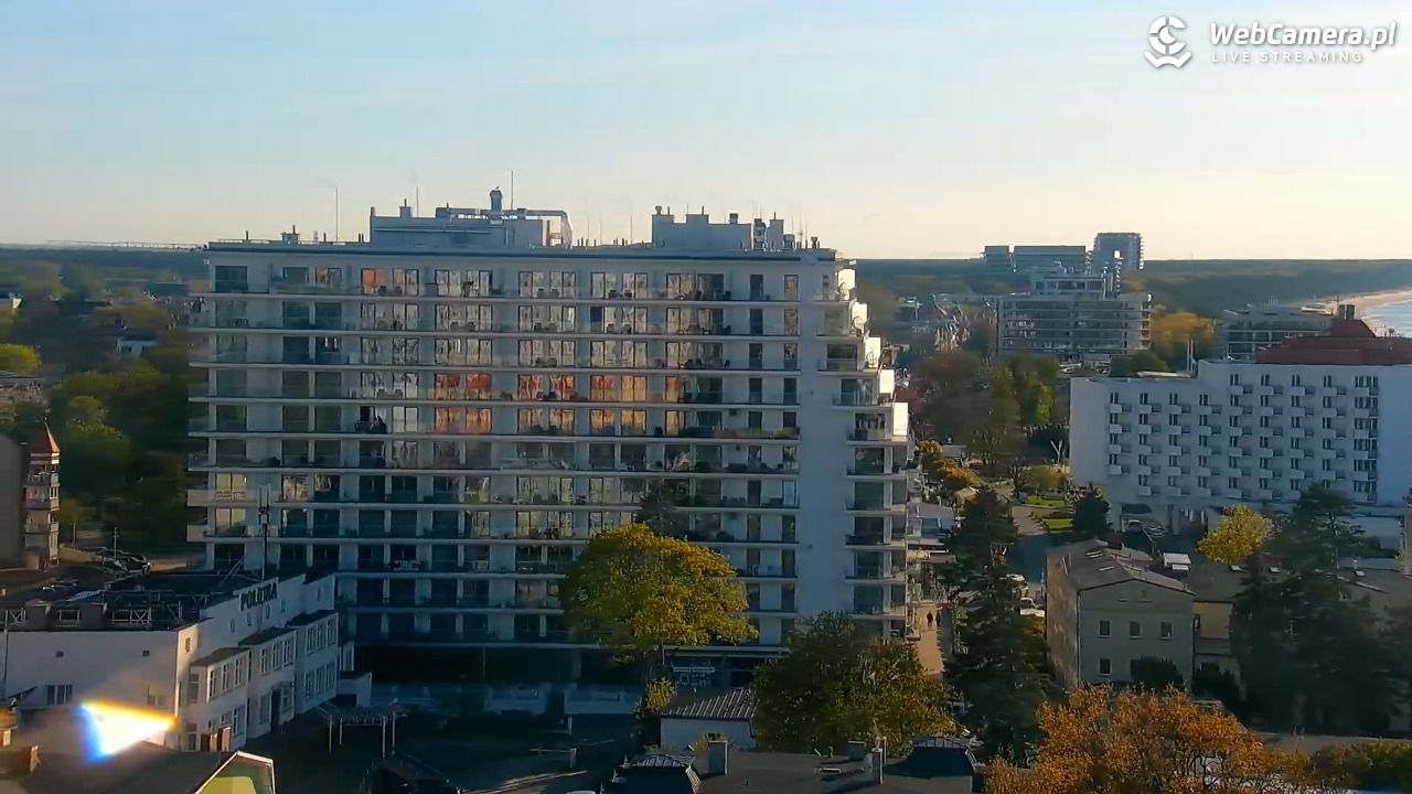 MIĘDZYZDROJE - widok panoramiczny - 30 kwiecień 2026, 18:07