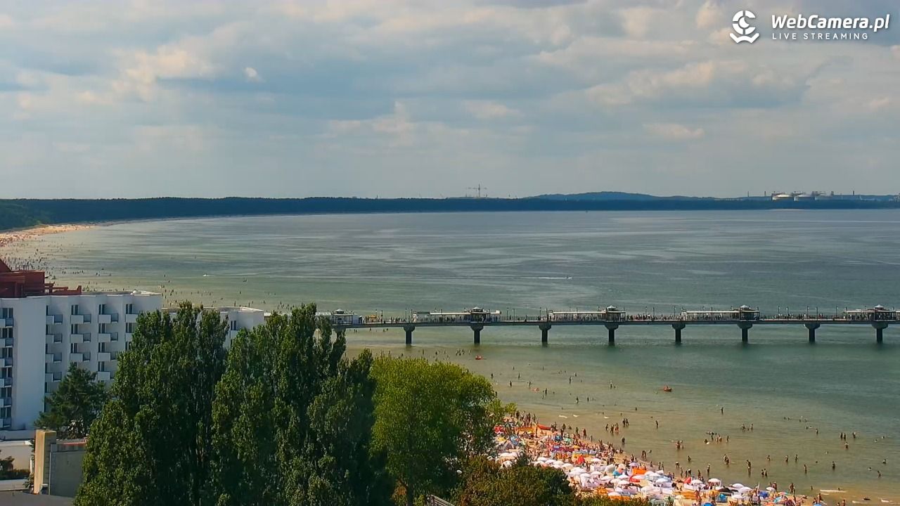 MIĘDZYZDROJE - widok panoramiczny - 02 sierpień 2026, 13:18