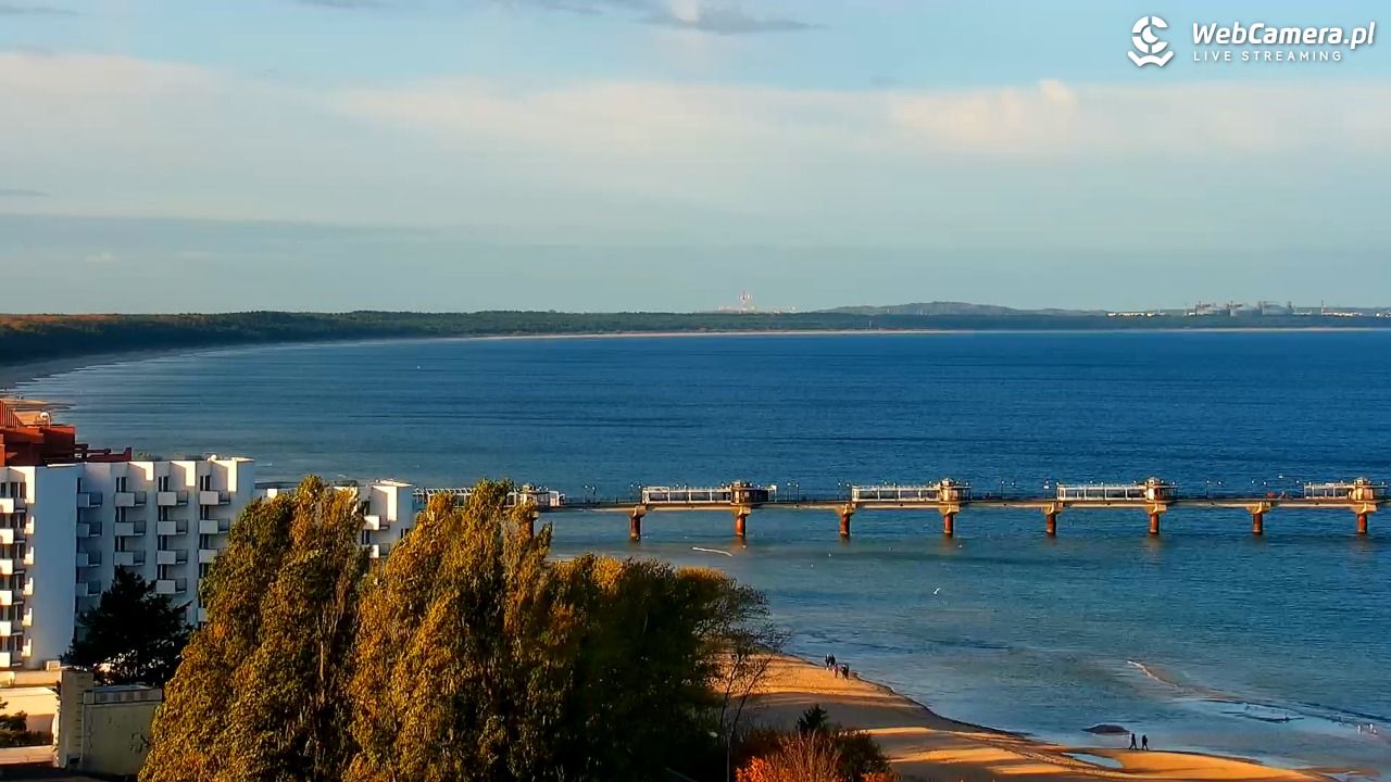 MIĘDZYZDROJE - widok panoramiczny - 25 październik 2025, 09:24